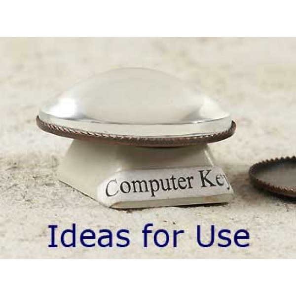 25mm Bezel setting, plain round tray, ant copper, bag of 20
