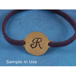 14mm Two Square Loop Brass Stamping