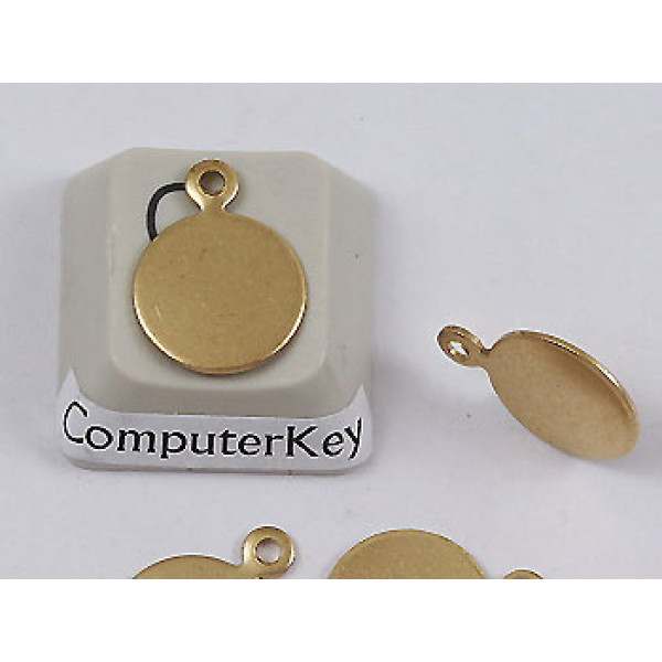 10mm Brass Base 1-ring, per 20