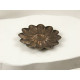 Pressed brass shape, Big Sunflower, 45mm