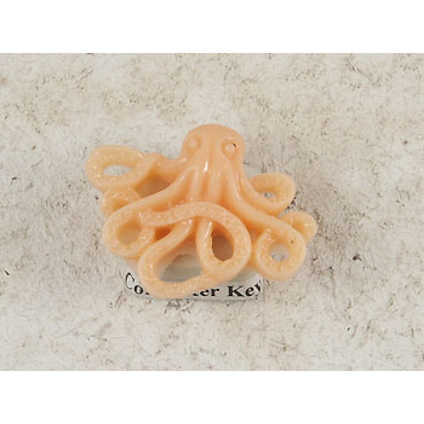 31x24mm Resin Octopus Cameo, apricot