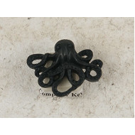 31x24mm Resin Octopus Cameo, black