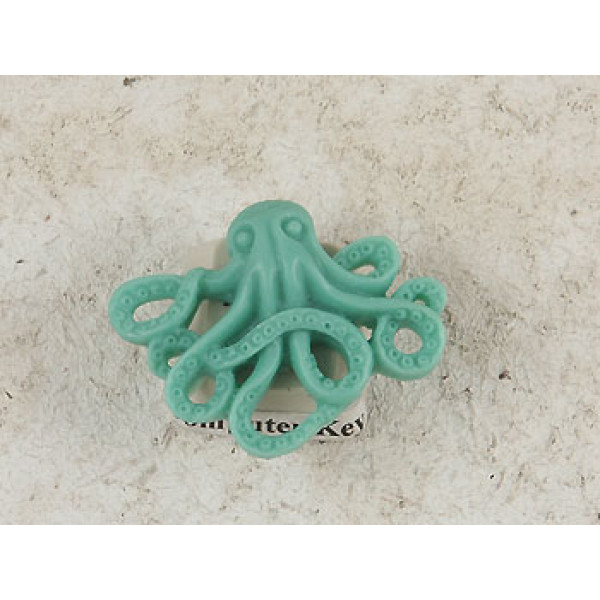 31x24mm Resin Octopus Cameo, turquoise