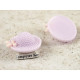 26x29mm Resin Cabochon, Hat, Lavender