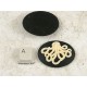 40x30mm Black with Ivory Octopus cameo (landscape view)