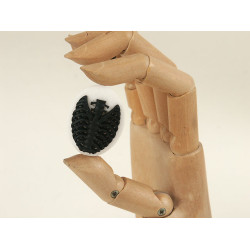 40x30mm White with Black skeleton Rib-Cage cameo