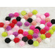 15mm Chrysanthemum cabochon, assorted, bag 50grams