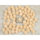 10mm Rose cabochon, peach puff, bag 20 grams