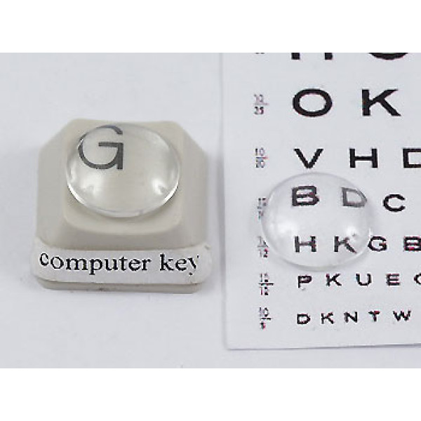 12mm A-Grade round crystal clear glass bubble dome cabochon