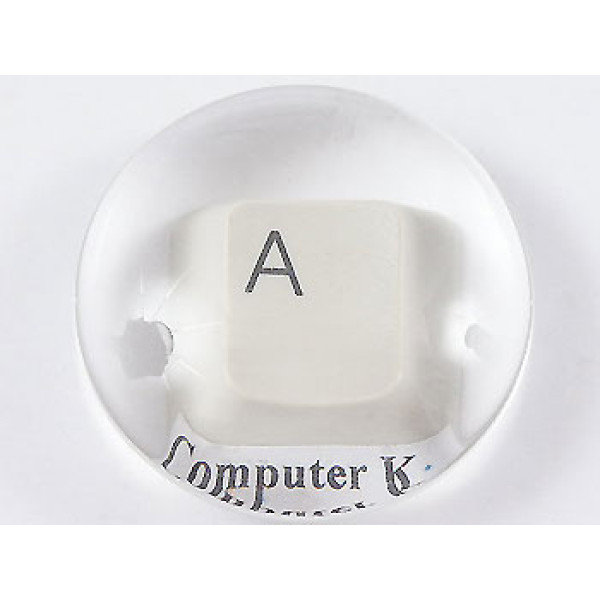 35mm A-Grade round clear glass bubble dome cabochon