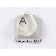 SECONDS 18mm x 13mm teardrop clear glass bubble dome cabochon