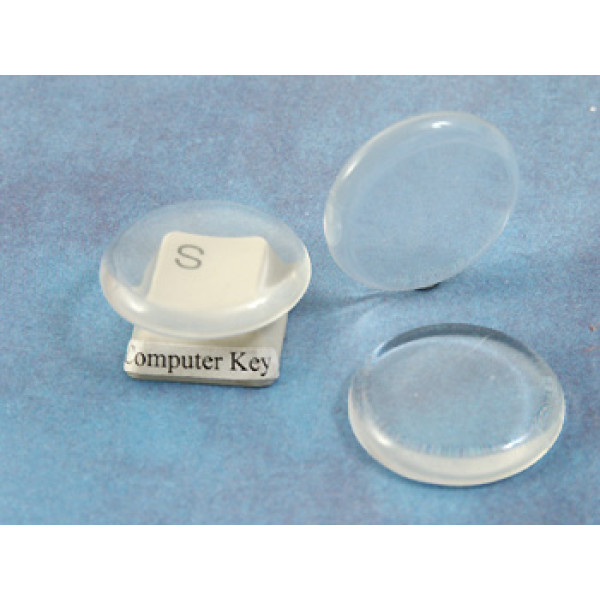 25mm round FLAT glass tile cabochon