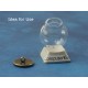 Glass Cover Dome 12x20mm, terrarium ball