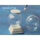Glass Cover Dome 12x20mm, terrarium ball