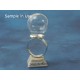 Glass Cover Dome 12x20mm, terrarium ball