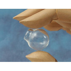 Glass Cover Dome 15x25mm, terrarium ball