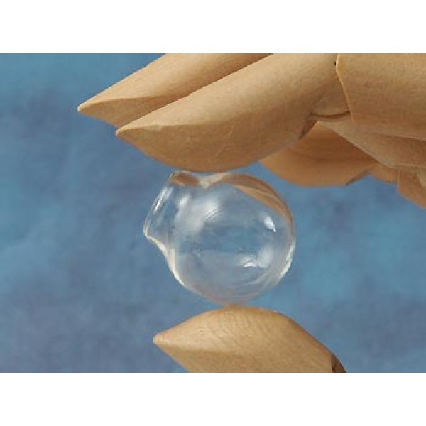 Glass Cover Dome 15x25mm, terrarium ball