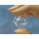 Glass Cover Dome 15x25mm, terrarium ball
