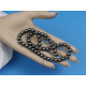Round Gemstone Bead, Hematite, 8mm, string