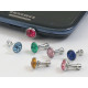 Dust Plug for Phone, bag of 10 assorted colours