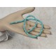 Synthetic Turquoise Beads, Dyed, Cube, 4mm, strand, 15"