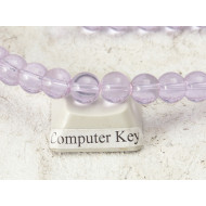 Glass Bead String, Round, Alexandrite (colour changing), 6mm