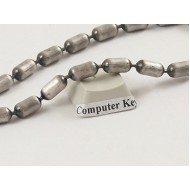 Bar Chain 4.5mm, antiqued oxide, 20 inch
