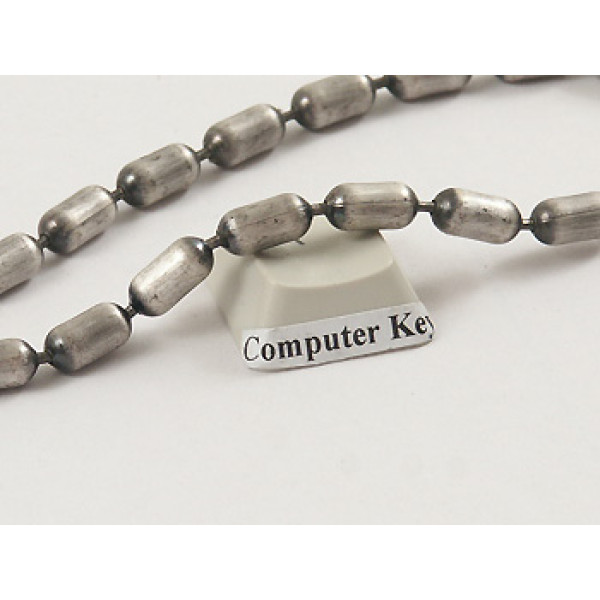 Bar Chain 4.5mm, antiqued oxide, 20 inch