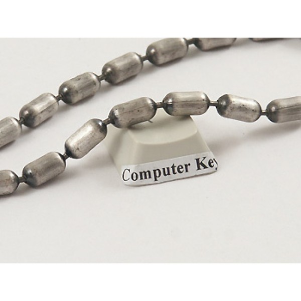 Bar Chain Anklet, 4.5mm, antiqued oxide