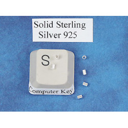 Sterling silver crimp tube, 1.8x1.5mm, per gram