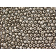 Filler Bead 2.5mm nickel plated, seamless, per 100