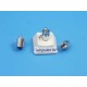 Cord End, 5.5mm hole, NF platinum colour, each