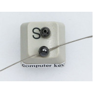 Filler Bead 4mm gunmetal black, seamless, per 50