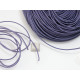 2.0mm round budget Leather Cord, Purple, per metre