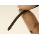 Faux Suede cord, Rich-Brown, 3mm wide, per metre