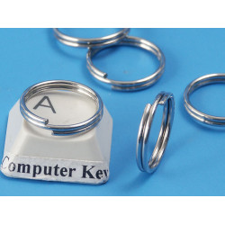 Split Ring, 14mm, 304 stainless steel, each