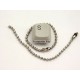 Ball Chain 4inch x 2.4mm Key Ring, Tag, each 
