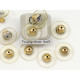 Discie stabiliser back, NF gold colour, pair