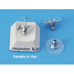 Discie stabiliser back, 304 stainless steel, pair