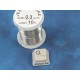 Brass Wire, Silver Color, 0.3mm/strand, about 10m/roll