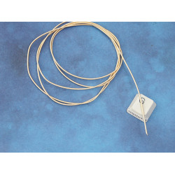 Perl Wire: Spiral wound Gold colour, 1.2mm x 1 metre