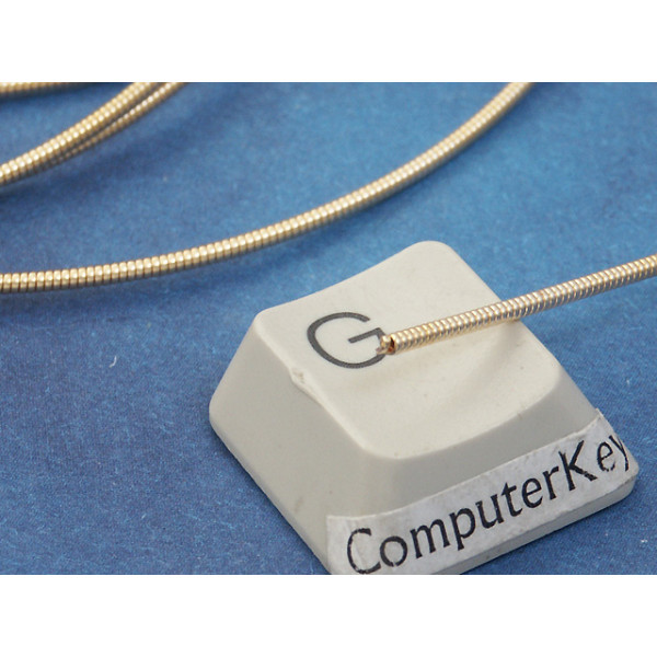 Perl Wire: Spiral wound Gold colour, 1.2mm x 1 metre