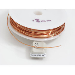 Craft Wire: Copper Wire, 0.8mm strand