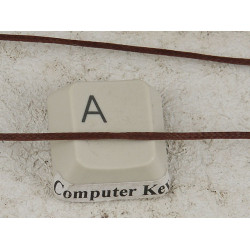Waxed Cord, Chocolate Brown, per 5 metres