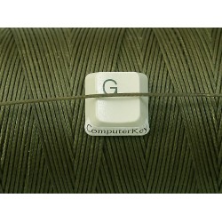 Waxed Polyester Cord, woven, 1.0mm, Olive Green, per 5 metres