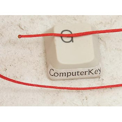 Chinese Knotting cord, 1mm, Dark Red, roll