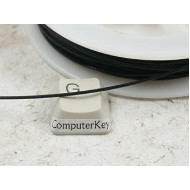 Tiger Tail, Black, 1.0mm, 10m/roll