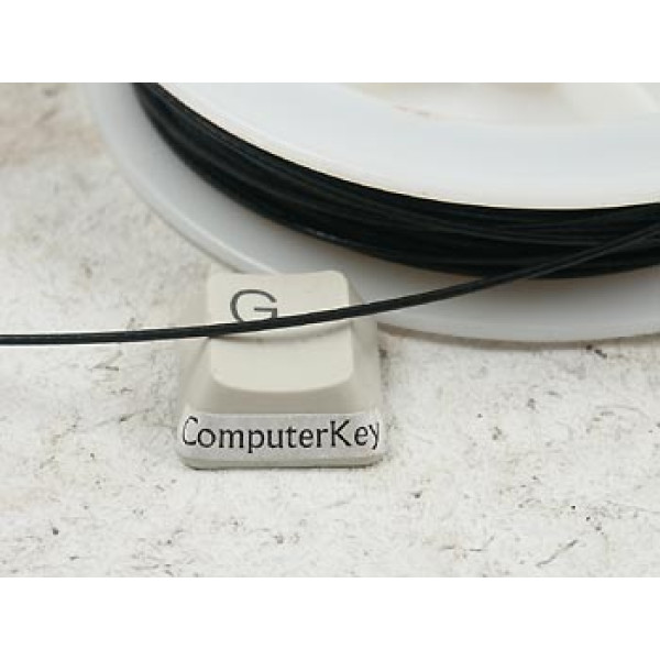 Tiger Tail, Black, 1.0mm, 10m/roll