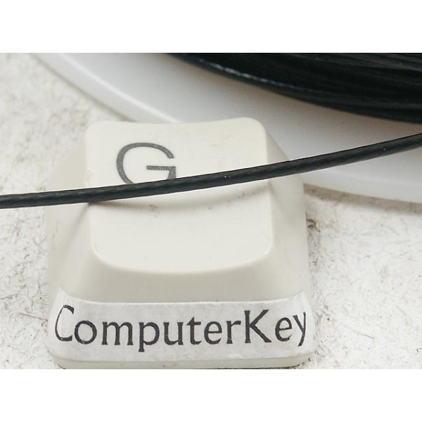 Tiger Tail, Black, 1.0mm, 10m/roll