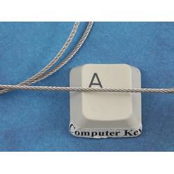 Un-Coated Stainless Steel wire, 1.0mm, per metre